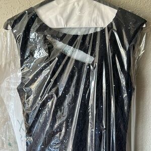 Navy lace dress-formal